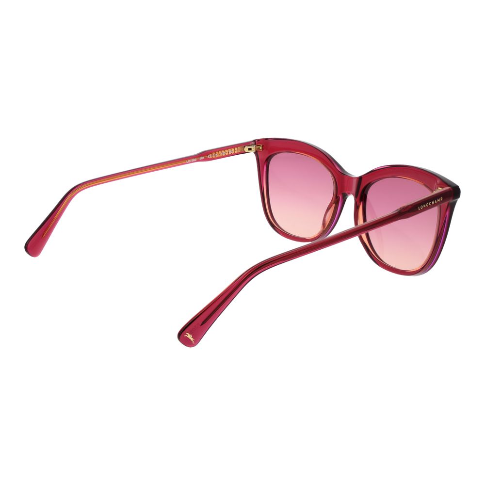 Longchamp Cat Eye Gradient Medium Tint Acetate Sunglasses - Pink
