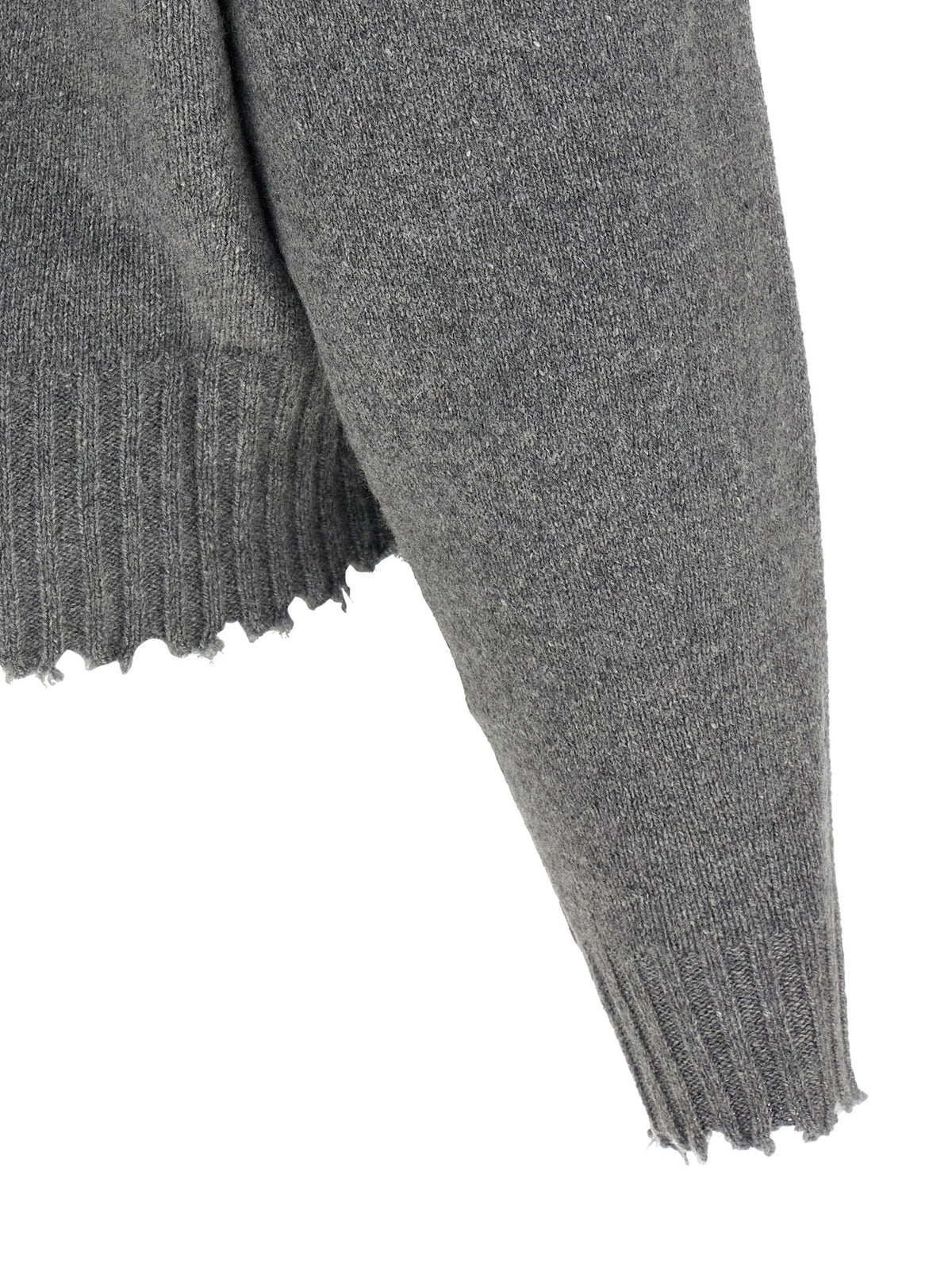 Cardigan by NUDE for women in cashmere gray & nude features a nuanced silhouette with a refined and nuanced detailing for a sophisticated look.