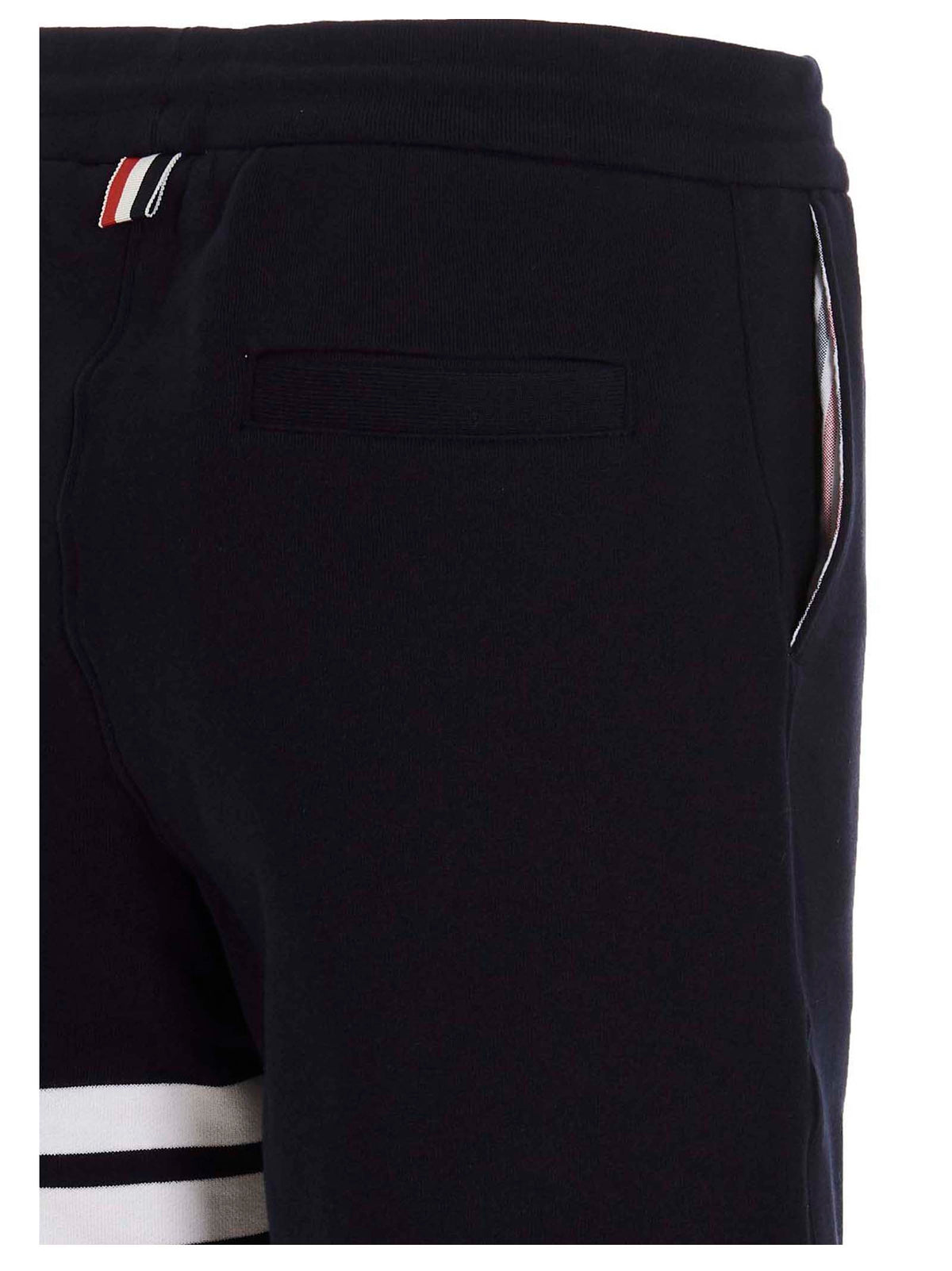 Thom Browne Essence Men's Cotton Bermuda Shorts - Blue
