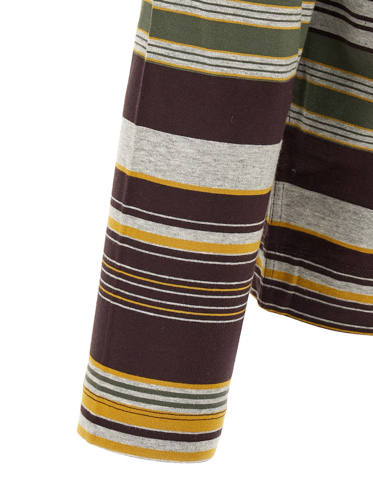 T-Shirt by Dries Van Noten for men in cotton multicolor, patterned & striped showcases a chic silhouette, artfully detailed with a chic and for a chic finish.