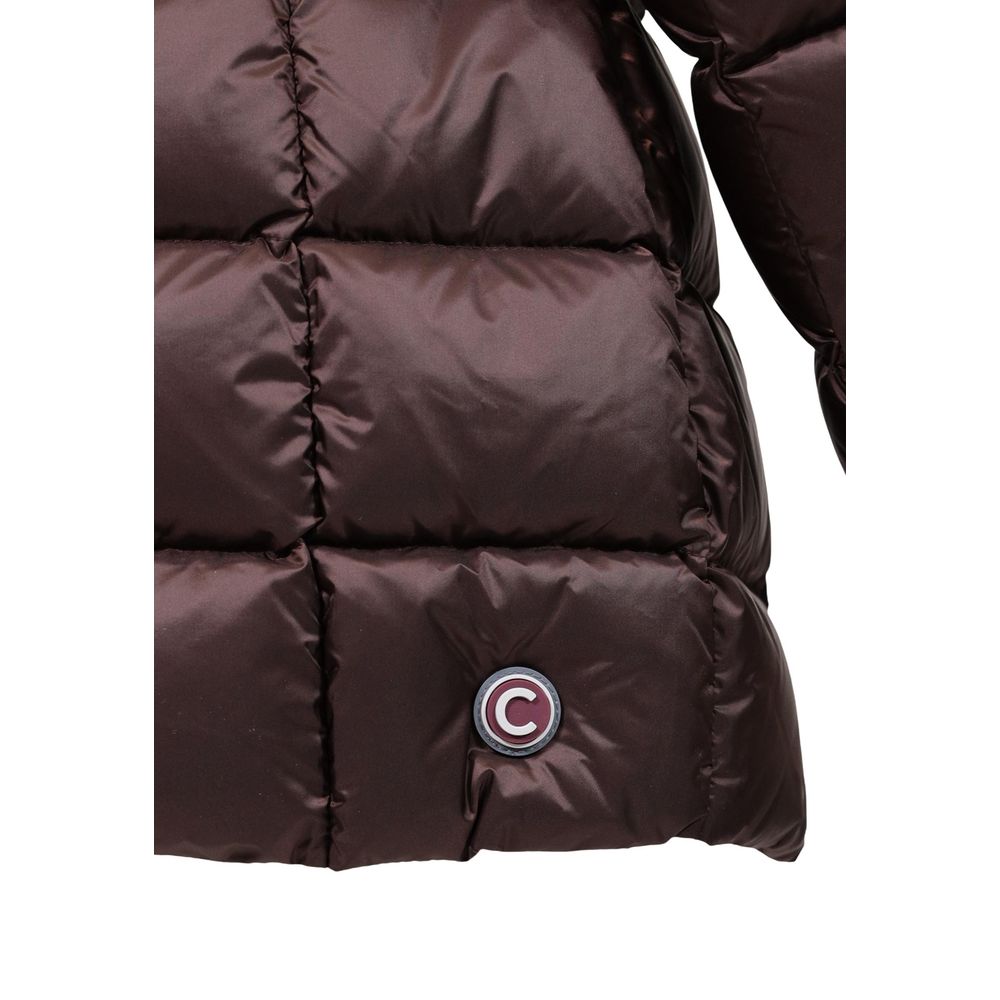 Colmar Originals Women's Quilted Thermal High Collar Polyamide Puffer Jacket - Brown