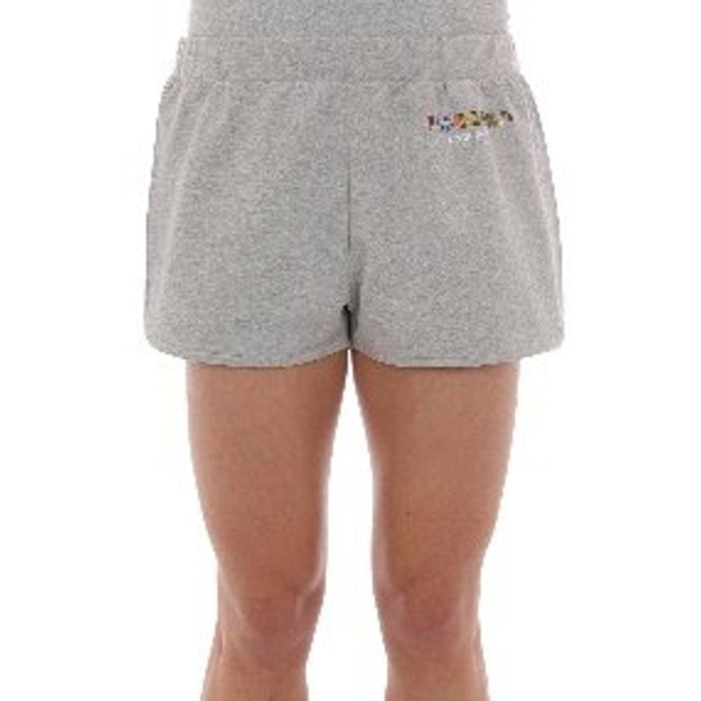 Moschino Men's Stretch Cotton Cargo Shorts - Gray