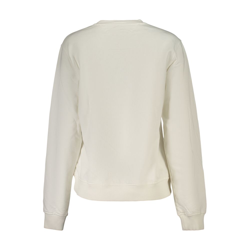 Tommy Hilfiger Women's Crew Neck Cotton Sweatshirt - White Print