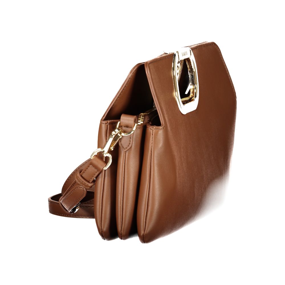 Twinset Polyethylene Shoulder Handbag - Brown