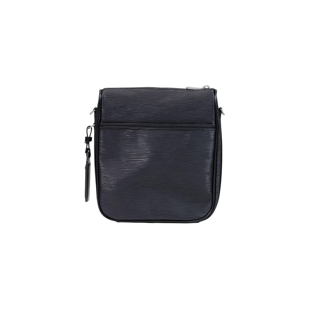 Guess Polyethylene & Polyurethane Medium Shoulder Bag - Black Signature