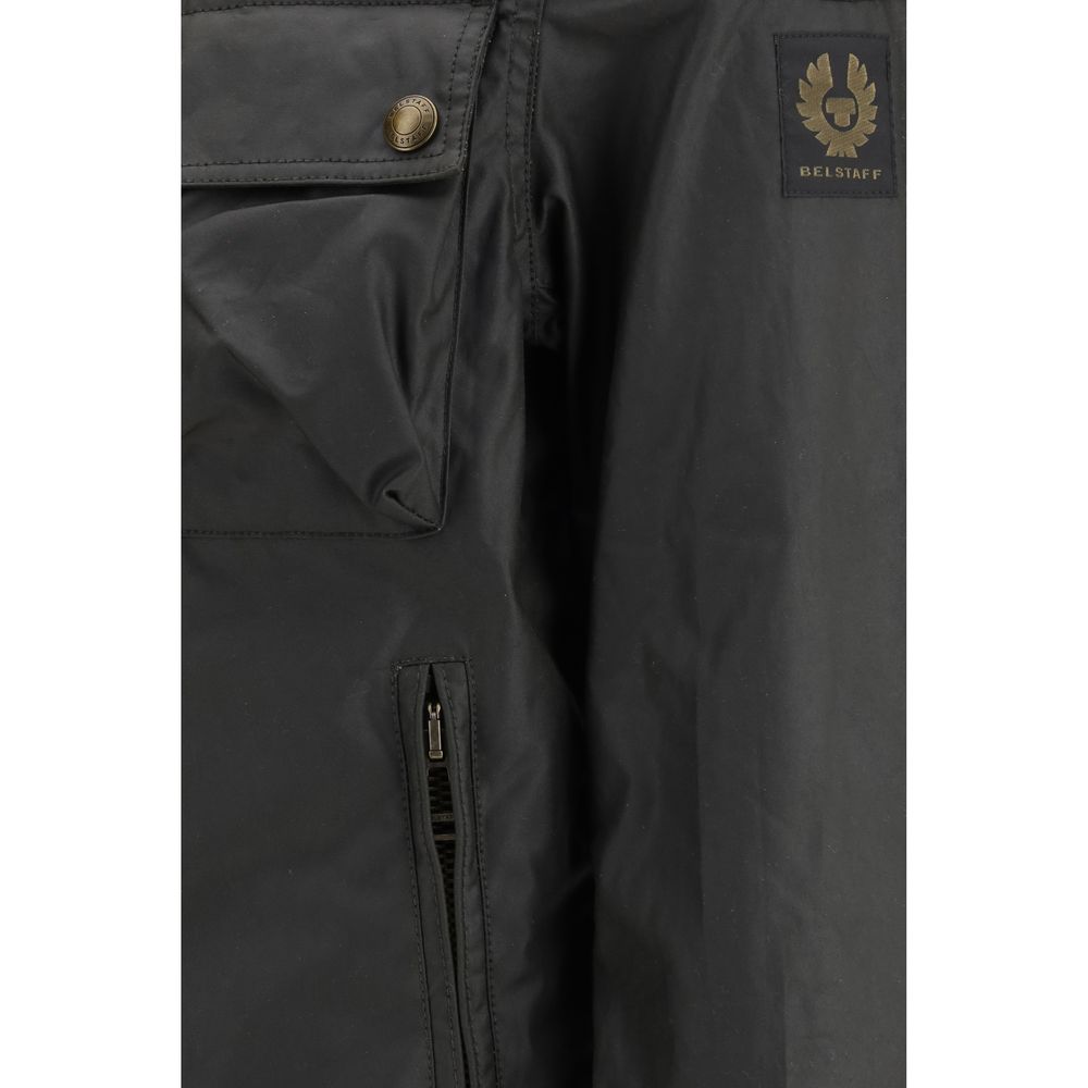 Belstaff Men's Windproof Brass Cotton & Corduroy Windbreaker Jacket - Bicolour
