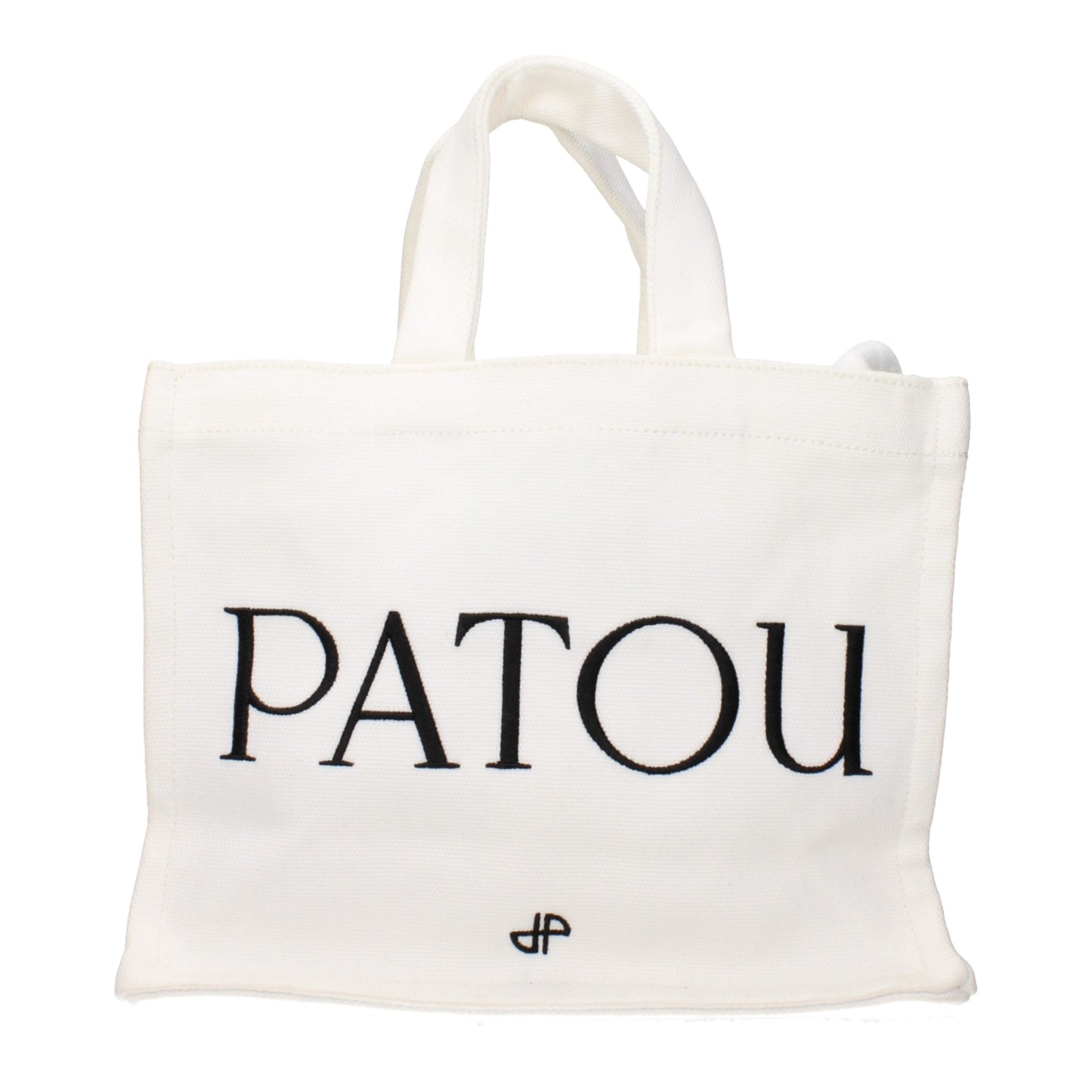 Patou White Fabric Handbag