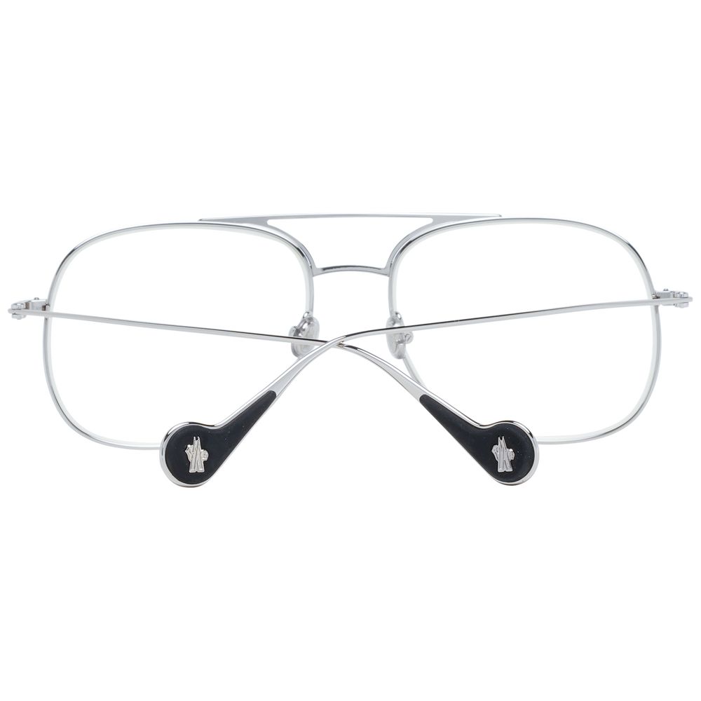 Sunglasses by Moncler for unisex in silver features an timeless aviator full-rim frame design with silver coloured frame frames and non-polarized lens for a timeless finish.