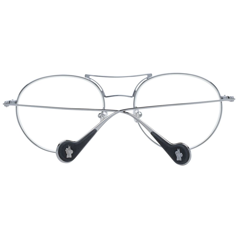 Sunglasses by Moncler for unisex in gray features a contemporary silhouette, showcasing a contemporary full-rim round frame design in gunmetal coloured frame with high-performance non-polarized lens.