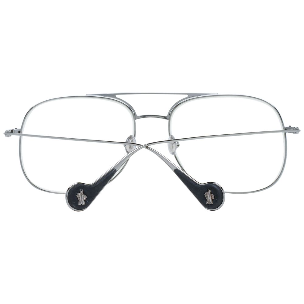 Sunglasses by Moncler for unisex in metal and gray presents a enviable silhouette, featuring gunmetal coloured frame and aviator full-rim frame design with non-polarized lens for a enviable look.
