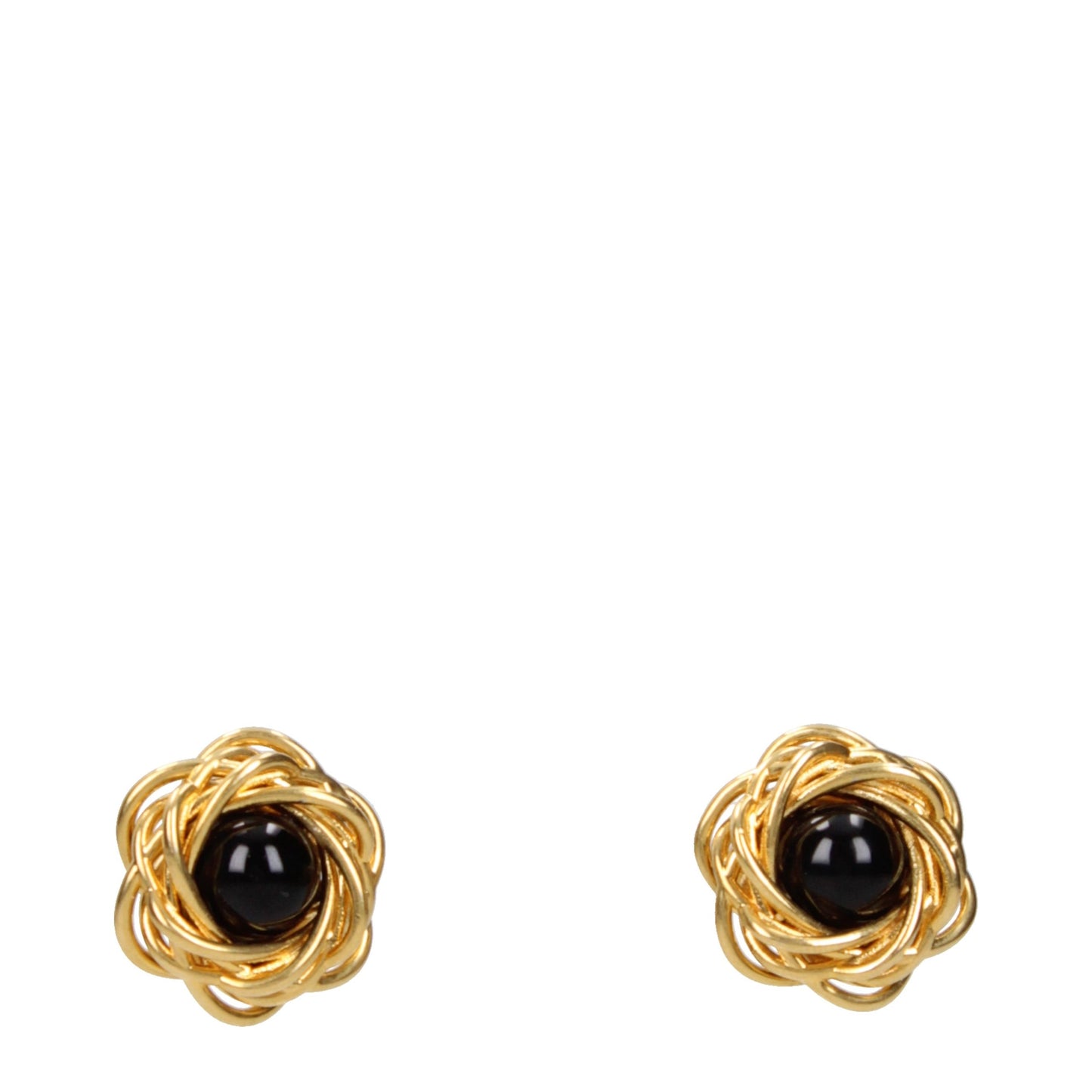 Patou Gold Brass Earrings