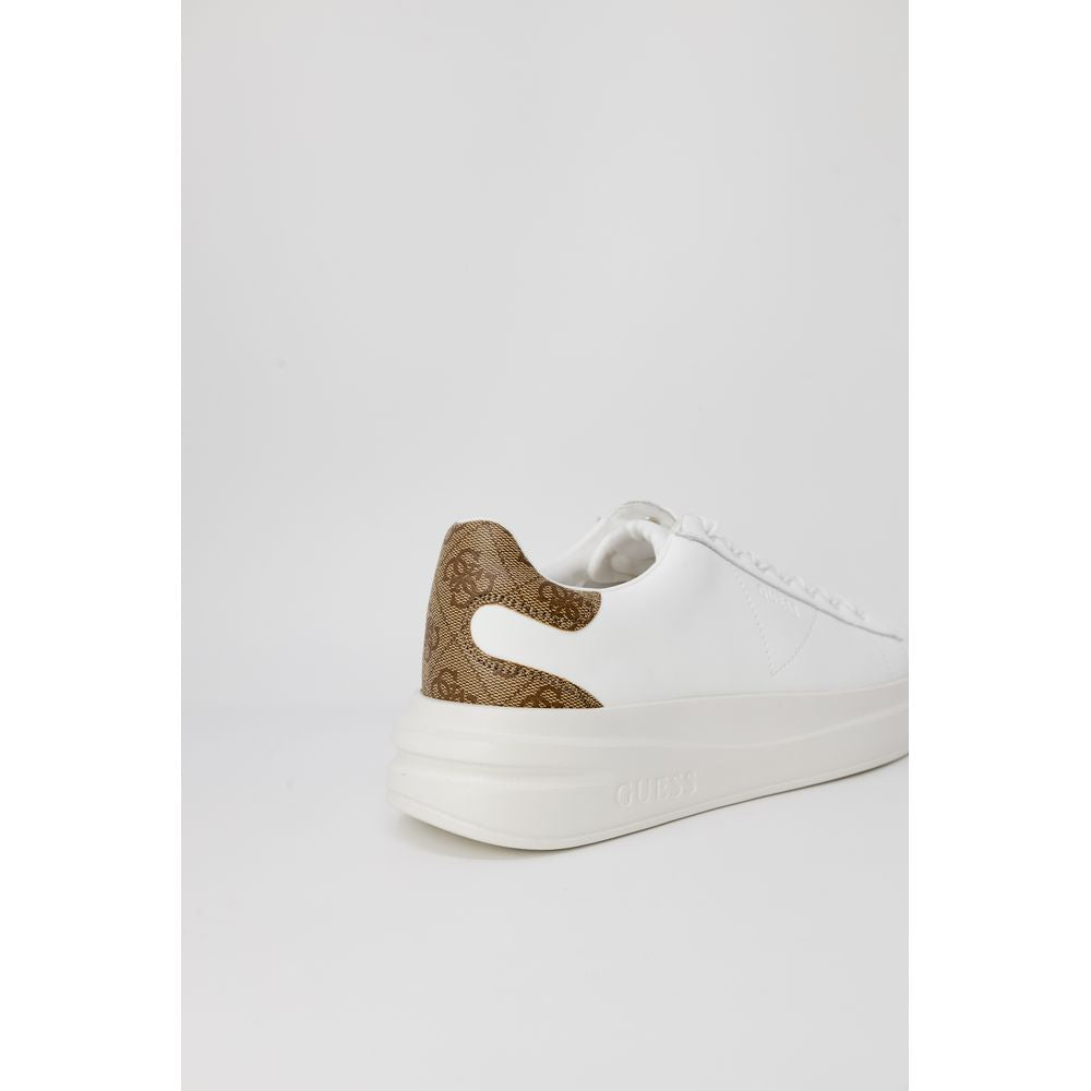 Guess Women's Low Top Polyethylene & Polyurethane Sneakers - White