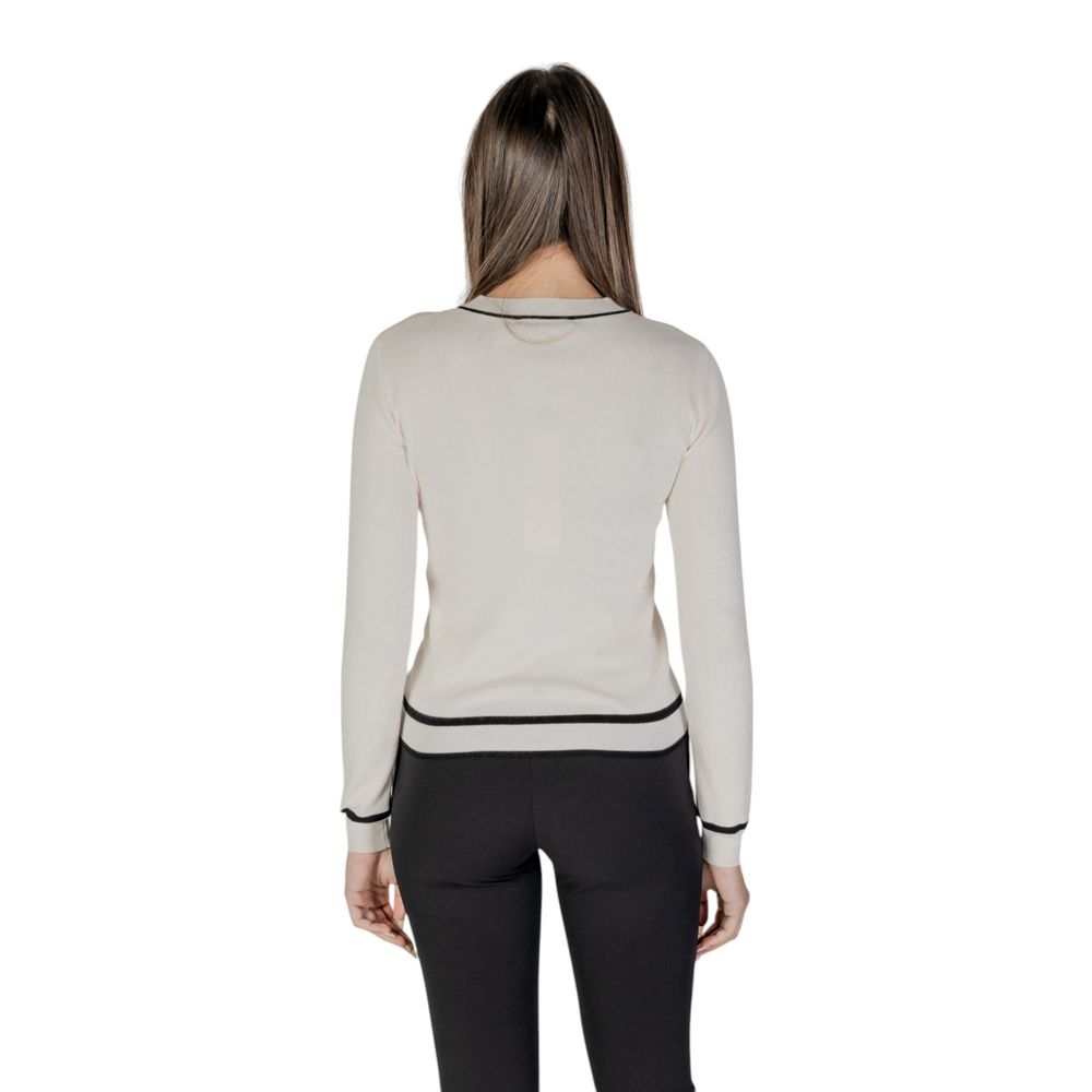 Morgan De Toi Women's Polyamide Viscose Cardigan - Cream