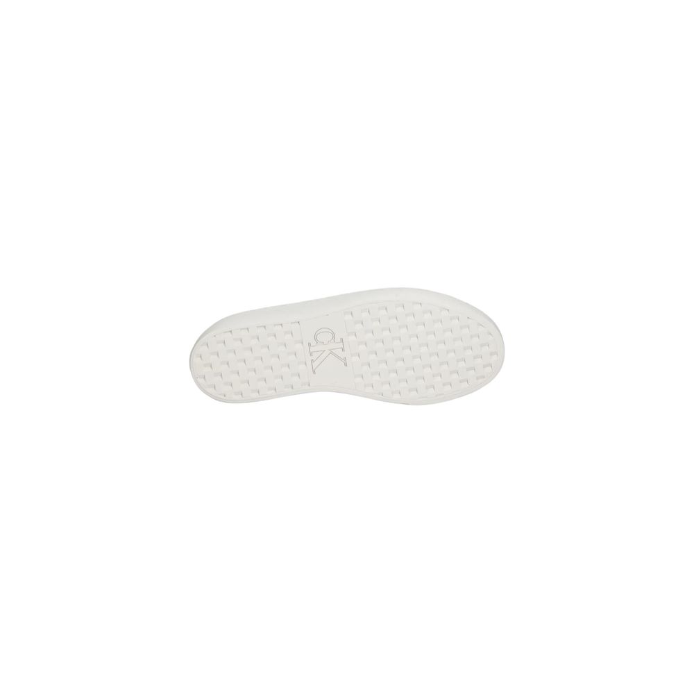 Calvin Klein Jeans Crisp Women's Casual Leather & Rubber Sneakers - White