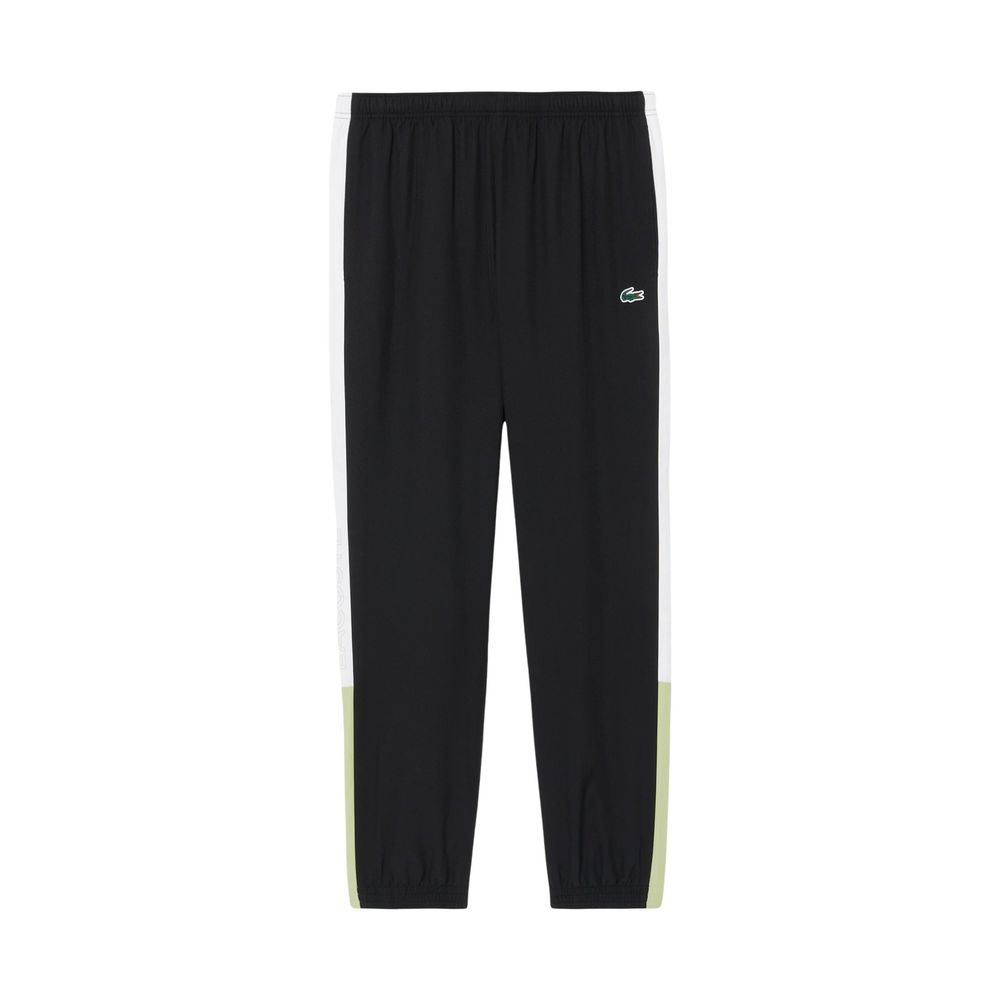 Lacoste Men's Polyester Track Suit - Black White
