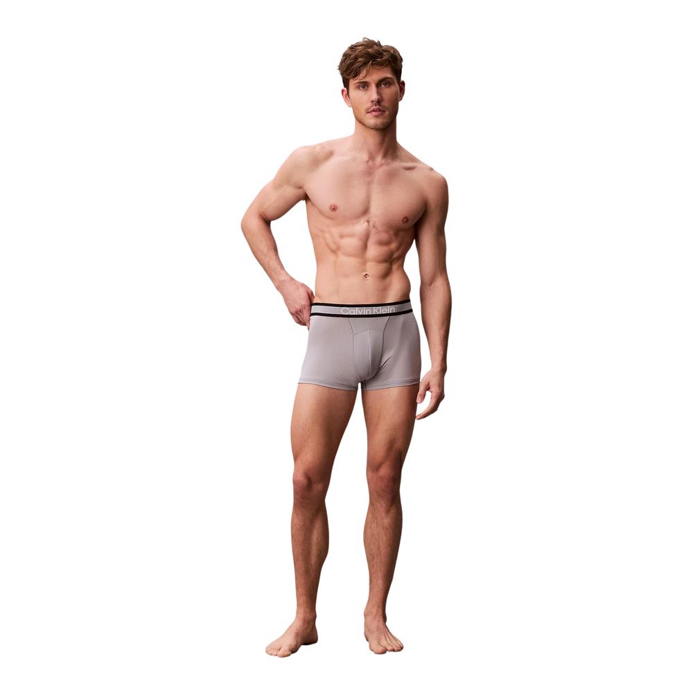 Calvin Klein Underwear Men's Stretch Polyester Underpants - Gray