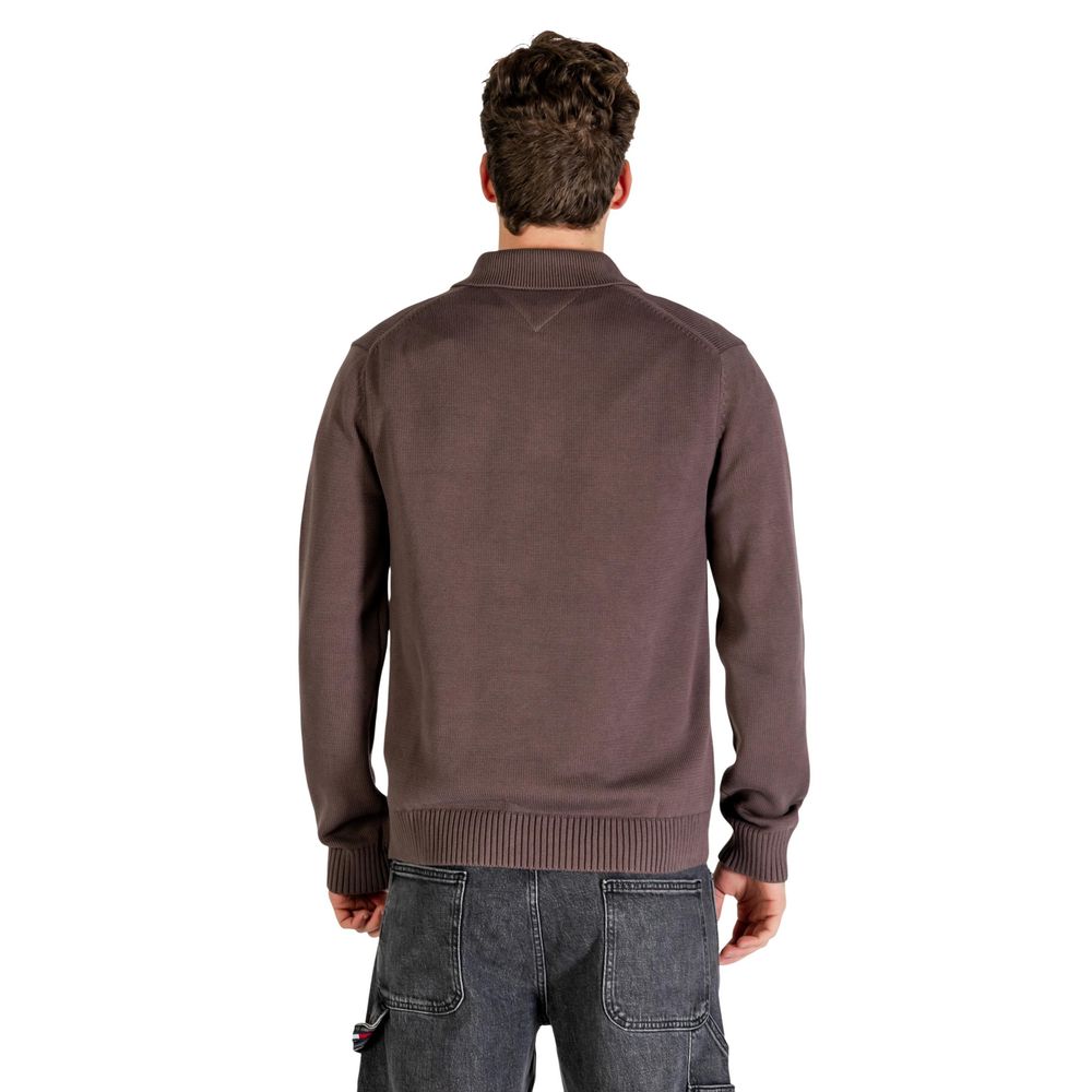 Tommy Hilfiger Jeans Men's Organic Cotton Sweatshirt - Brown