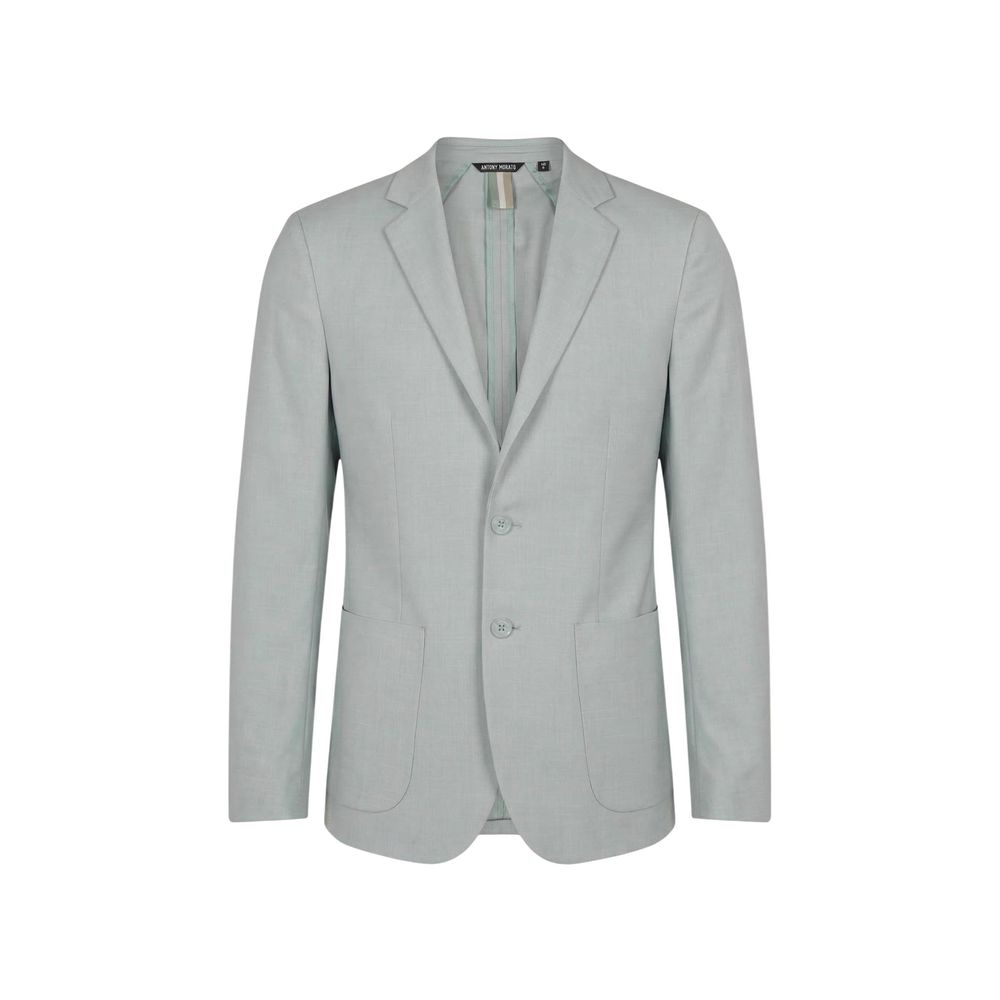 Antony Morato Men's Lightweight Stretch Polyester & Viscose Blazer - Bicolour