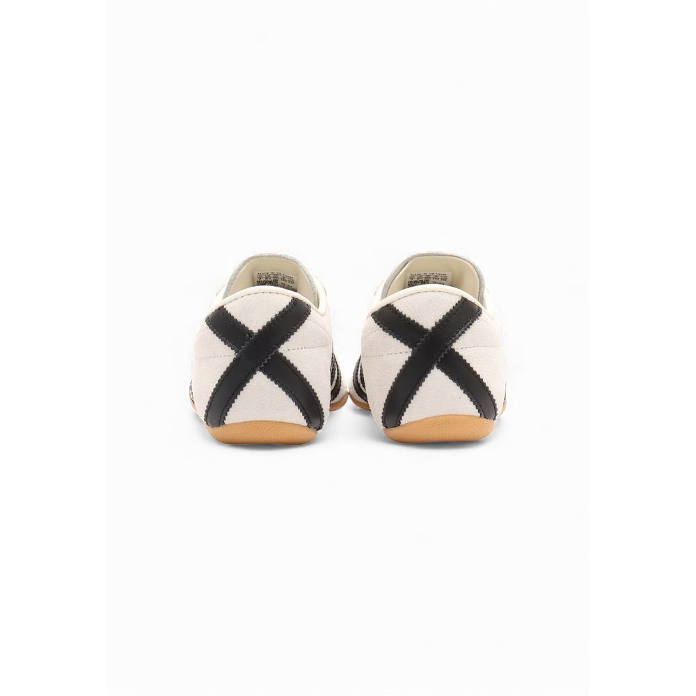 Adidas Originals Women's Athletic Suede Leather & Rubber Sneakers - Black White Striped