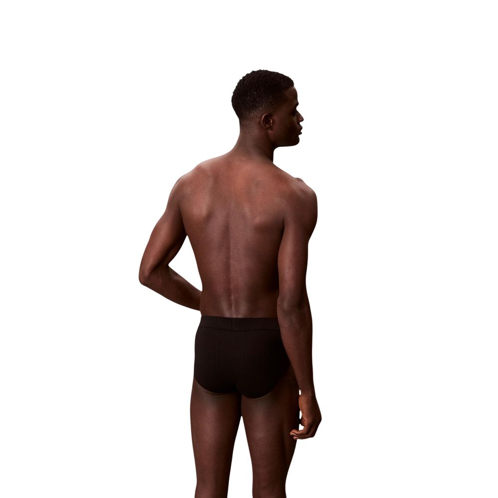 Calvin Klein Underwear Black Cotton Briefs