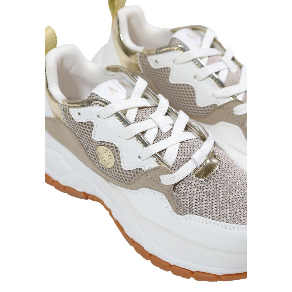Armani Exchange Women's Athletic Polyethylene Polyurethane & Mesh Sneakers - Bicolour