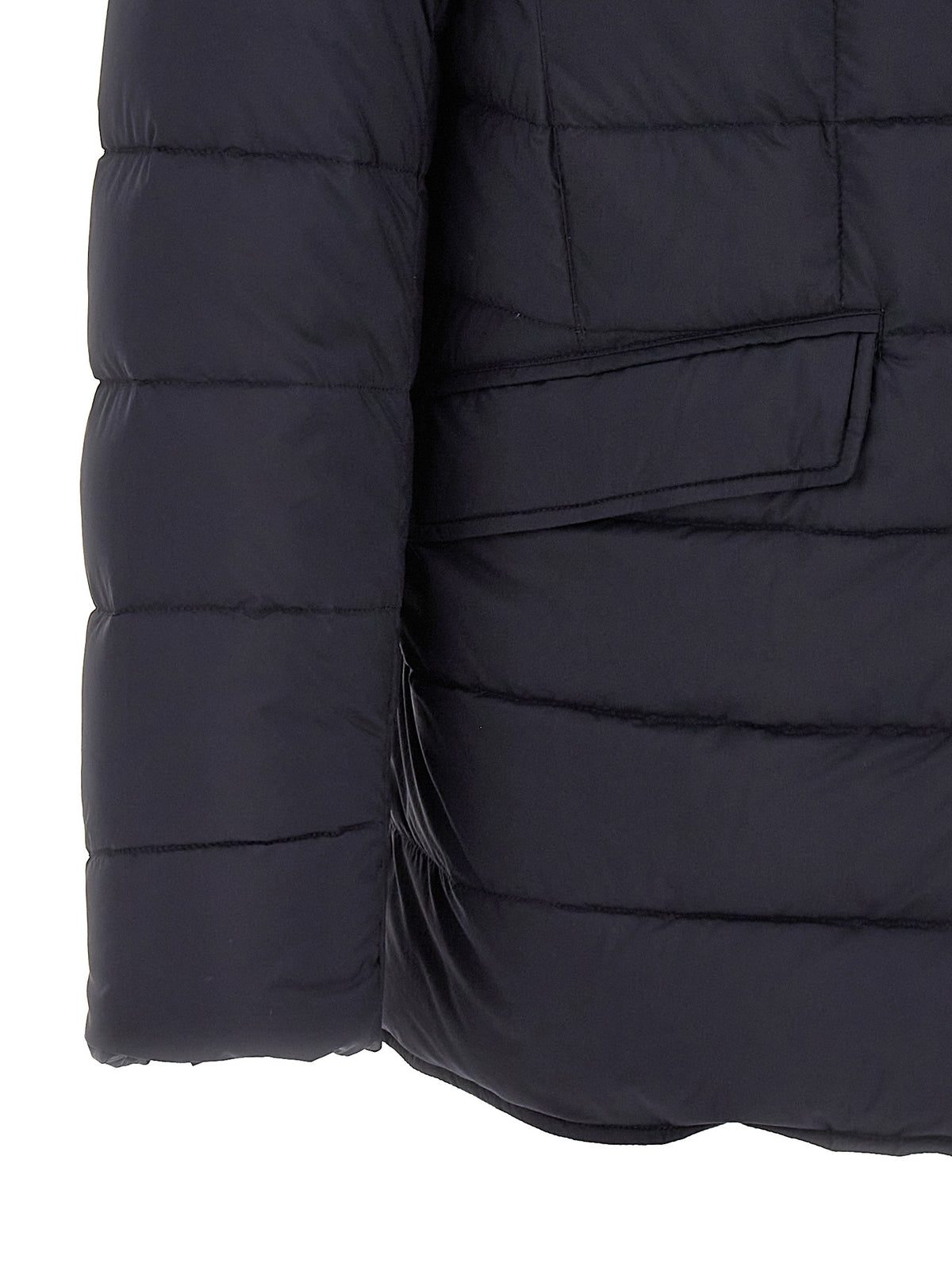 Herno Men's Quilted Goose Down Nylon & Goose-Down Blazer - Blue
