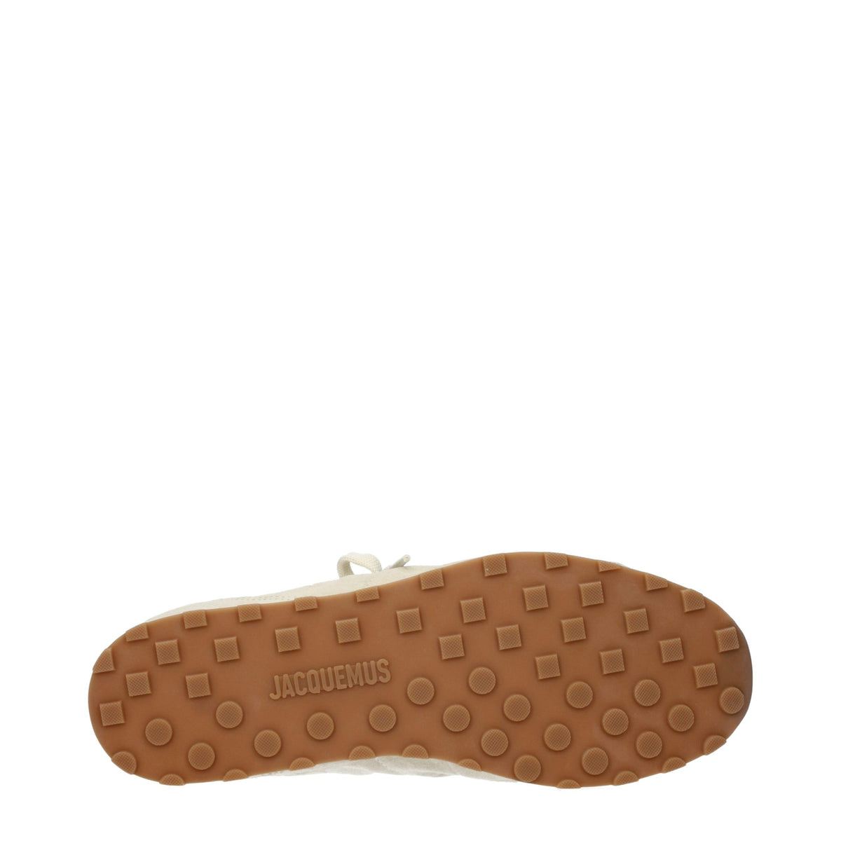 Sneakers by Jacquemus for women in suede leather beige presents a on trend silhouette from the Women's Fashion Suede Leather Sneakers collection, showcasing a on trend fashion style for an elevated aesthetic.