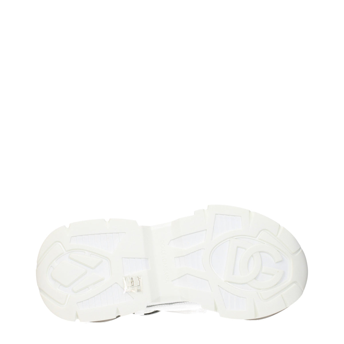 Athletic Sneakers by Dolce & Gabbana for women in fabric white features an effortless chic silhouette, showcasing the signature athletic style of the Women's Athletic Fabric Sneakers collection with a truly effortless chic finish.