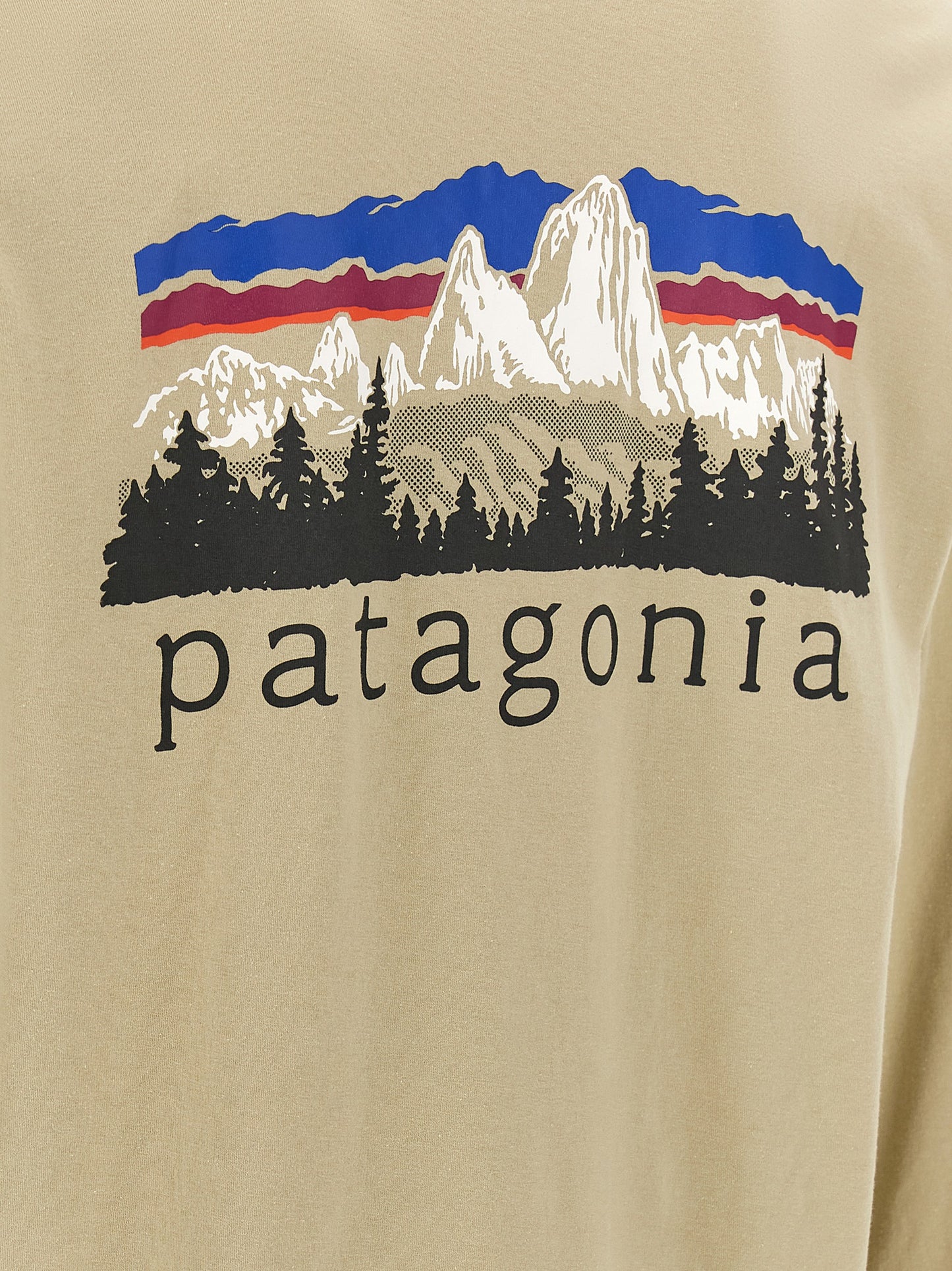 PATAGONIA Beige Cotton T-Shirt