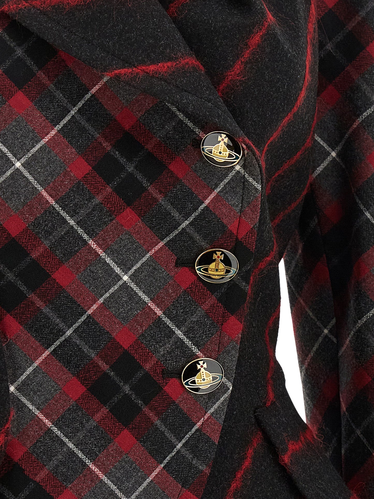 Vivienne Westwood Black Virgin Wool Blazer