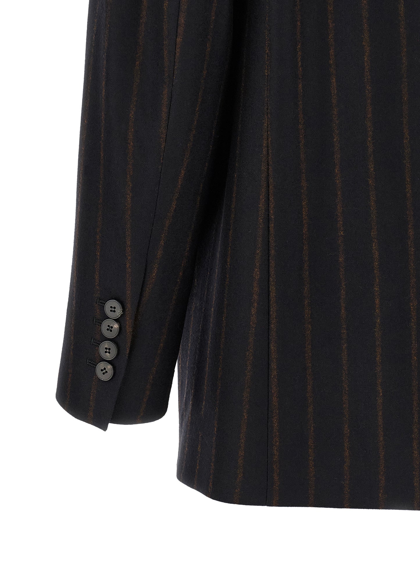 Alberto Biani Blue Wool Blazer