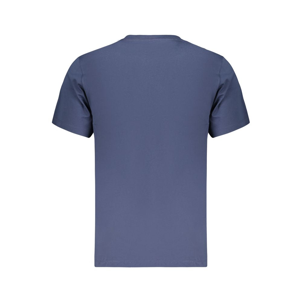 The North Face Men's Regular Fit Crew Neck Cotton Polyester T-Shirt - Blue