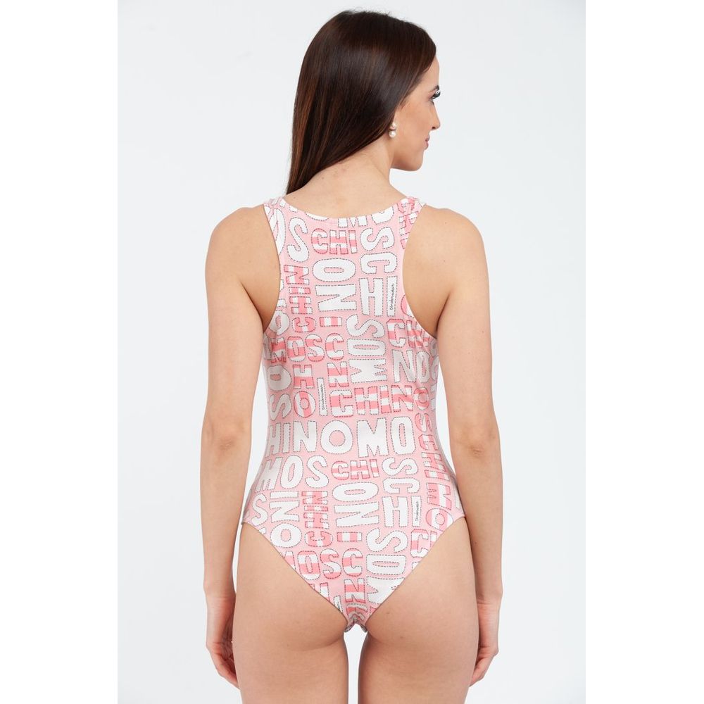 Moschino Women's Cotton One-Piece Swimsuit - Multicolor