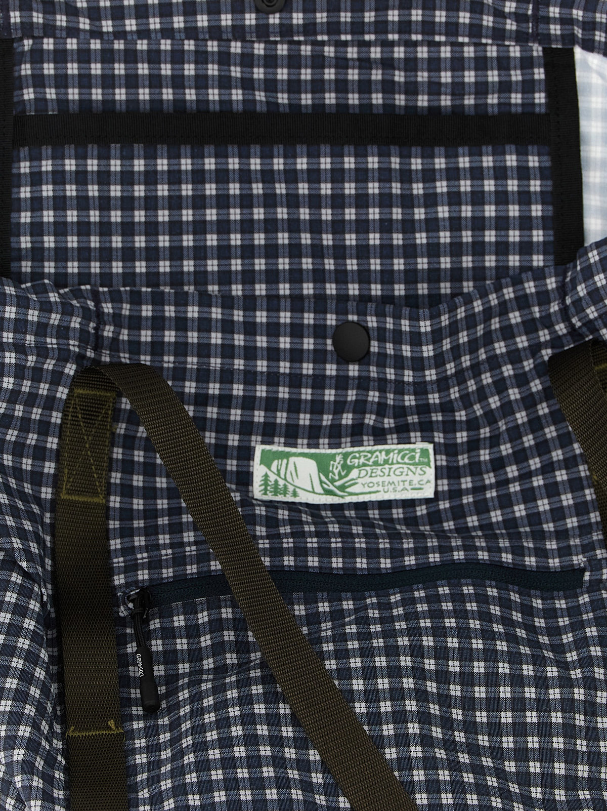 Gramicci Blue Nylon Tote Bag