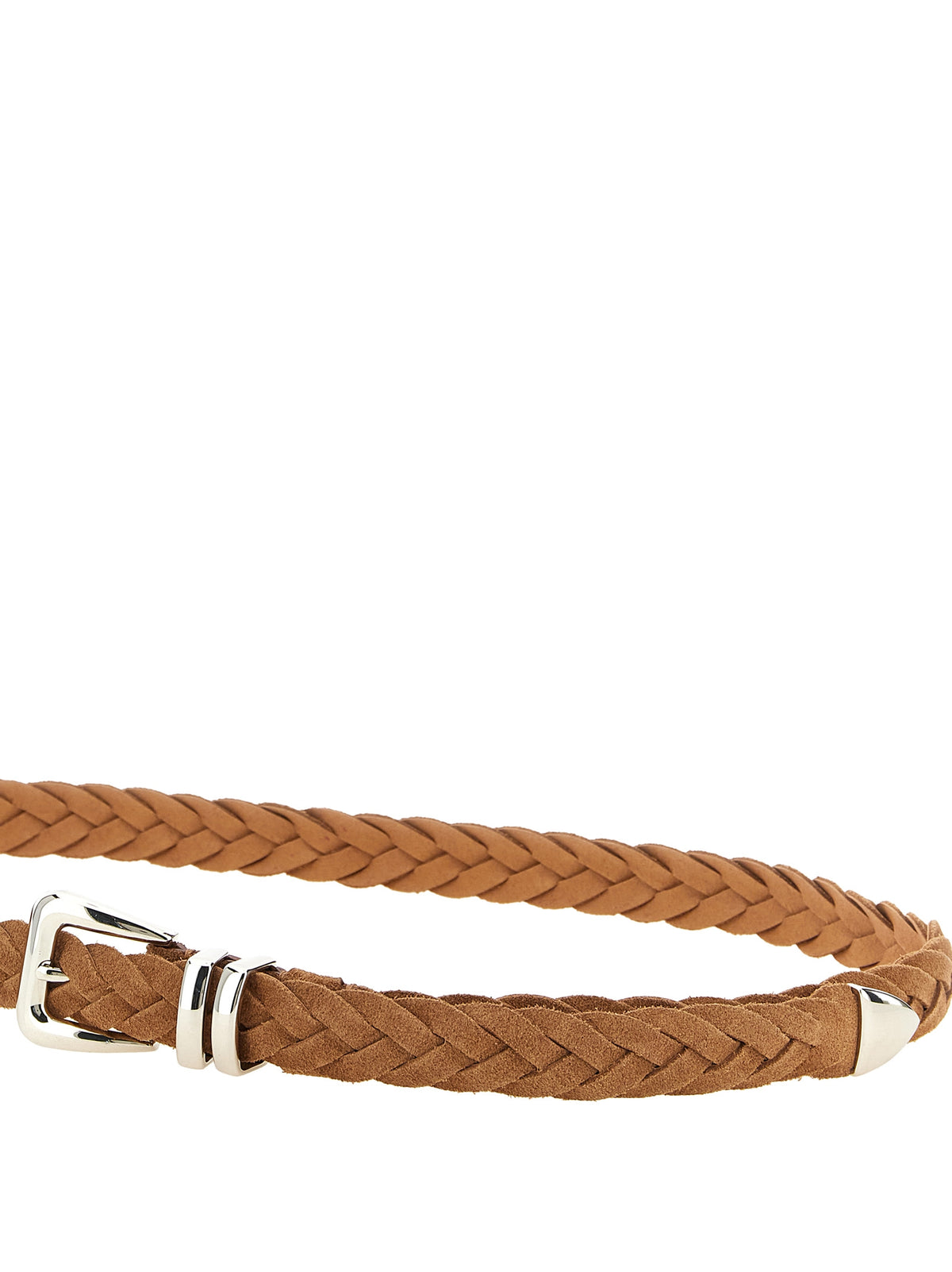 Brunello Cucinelli Brown Bull Skin Regular Belt