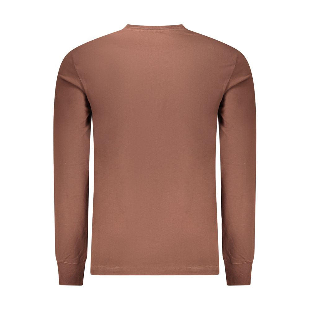 Timberland Men's Crew Neck Cotton T-Shirt - Brown