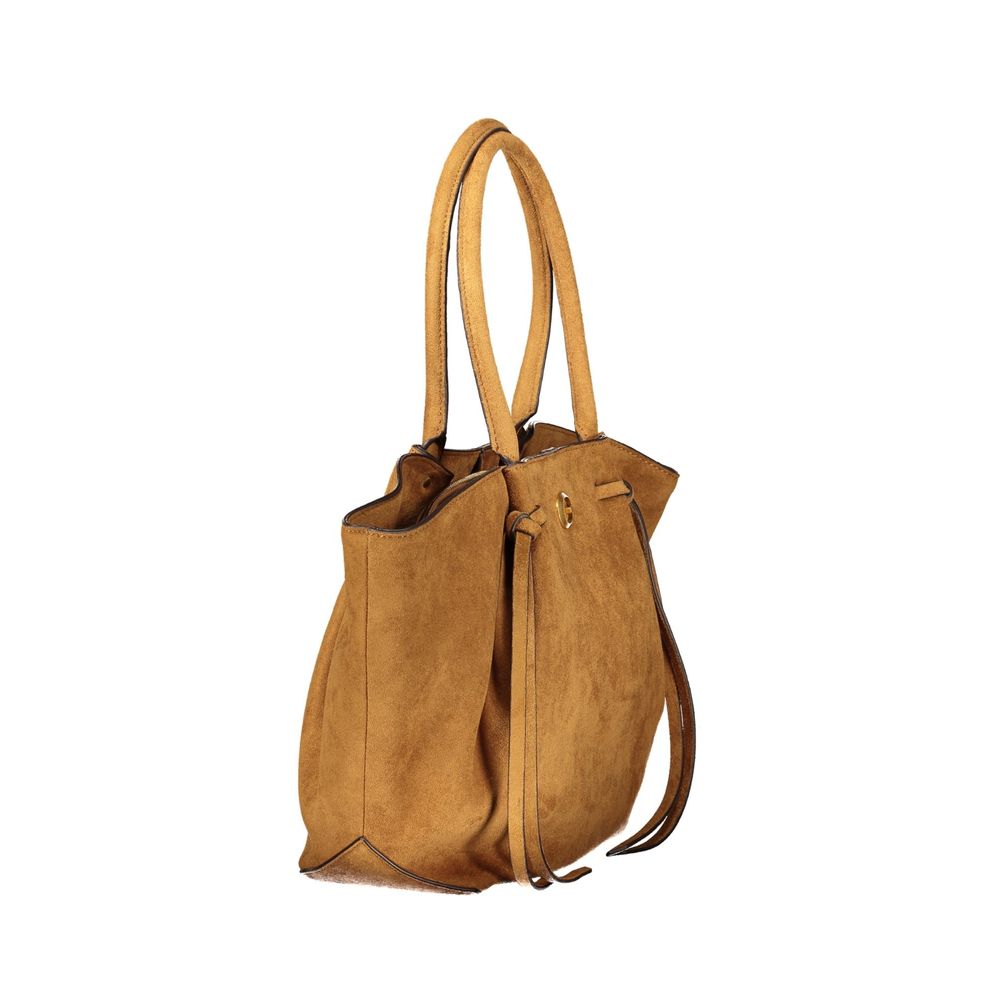 Guess Jeans Polyester Handbag - Brown