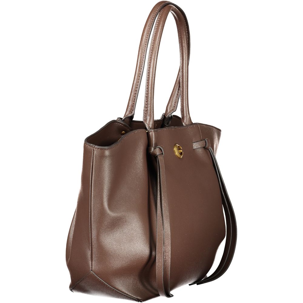 Guess Jeans Polyethylene Handbag - Brown