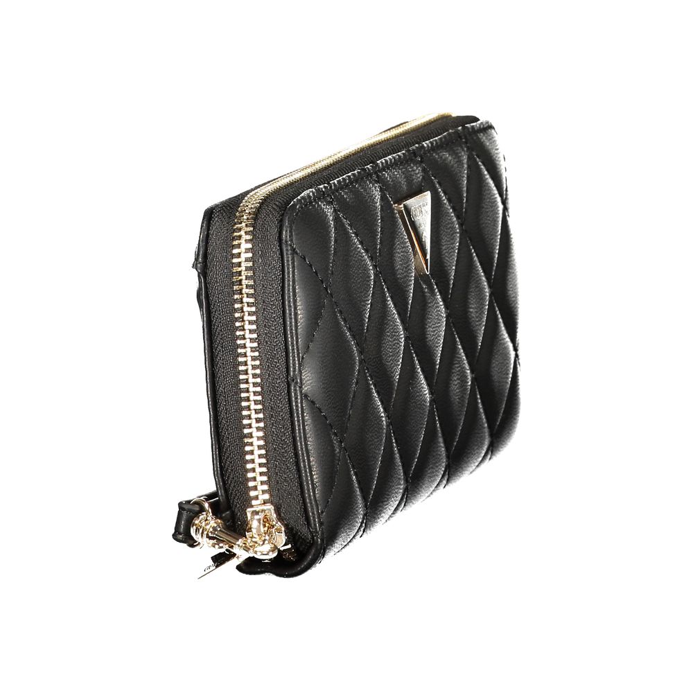 Guess Jeans Black Polyethylene Wallet