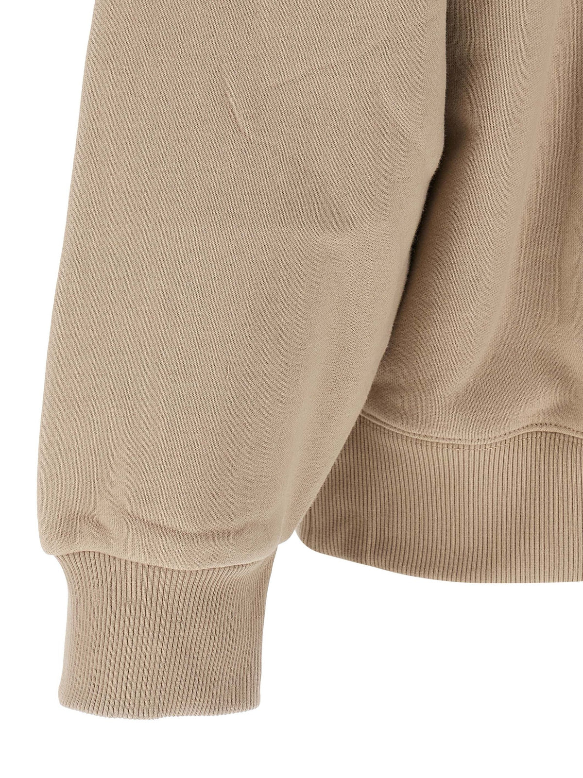 Carhartt Wip Men's Crew Neck Cotton Polyester Sweatshirt - Beige Print