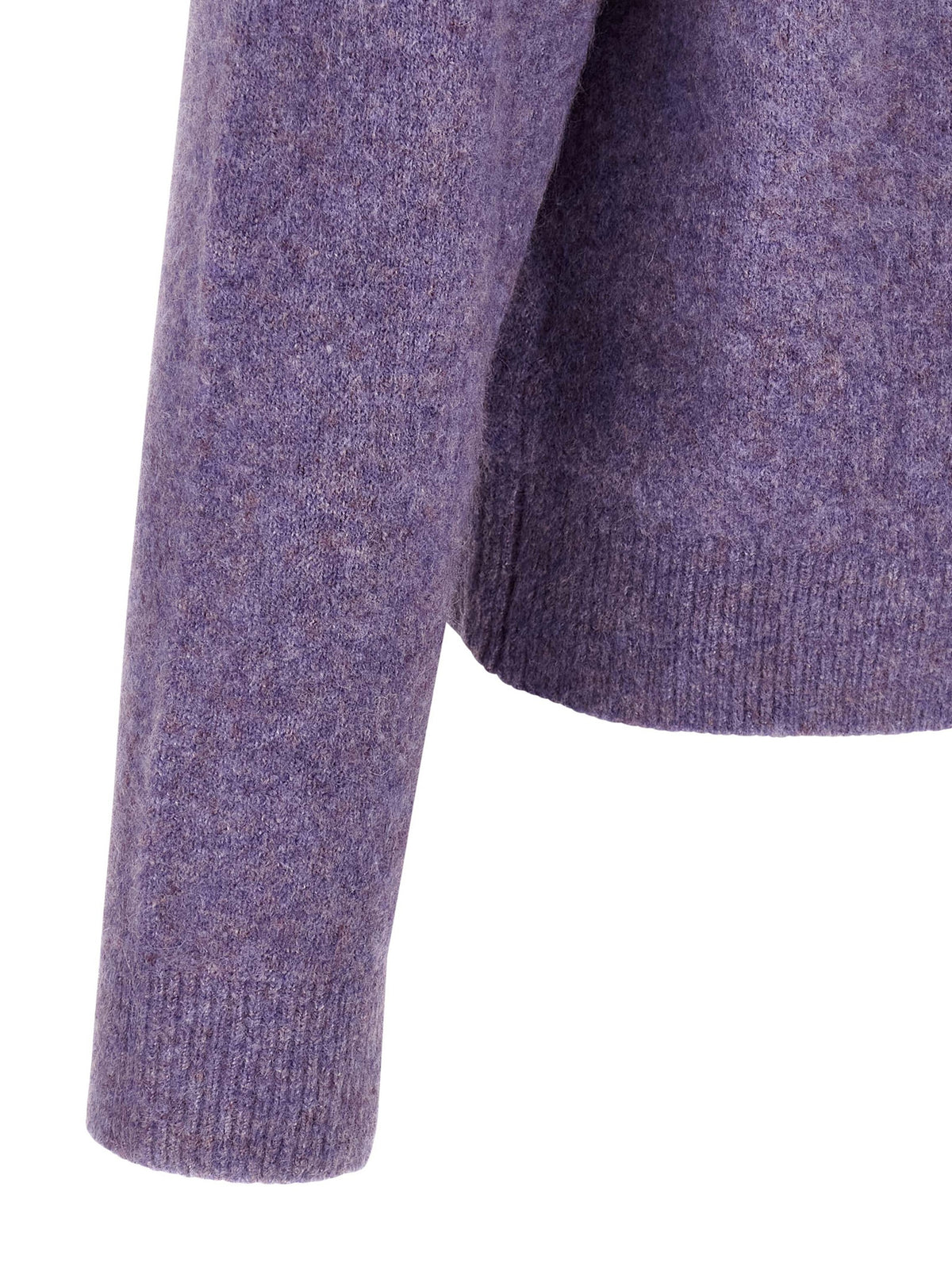 Carhartt Wip Men's Crew Neck Acetate Polyester & Wool Cardigan - Purple
