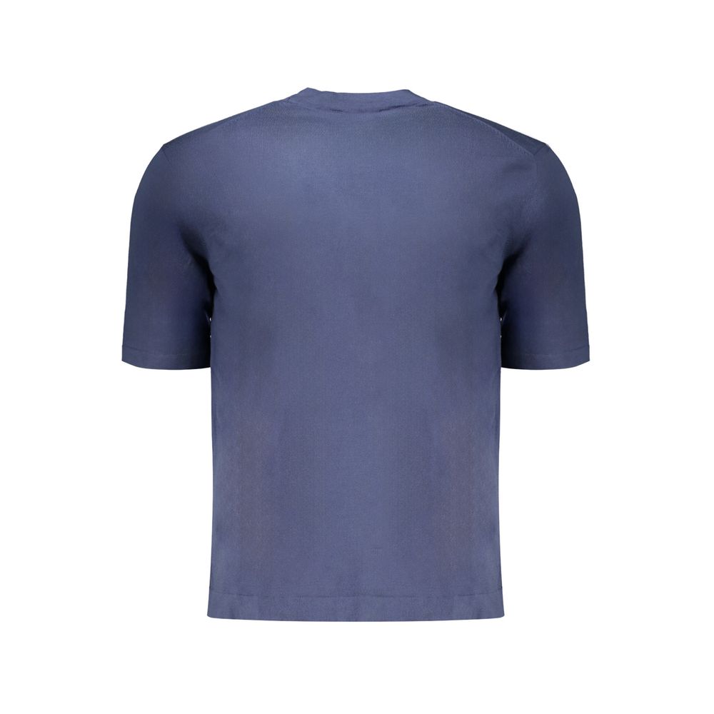 K-WAY Blue Cotton Men's T-Shirt