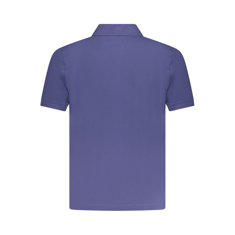 K-WAY Blue Cotton Men's Polo Shirt