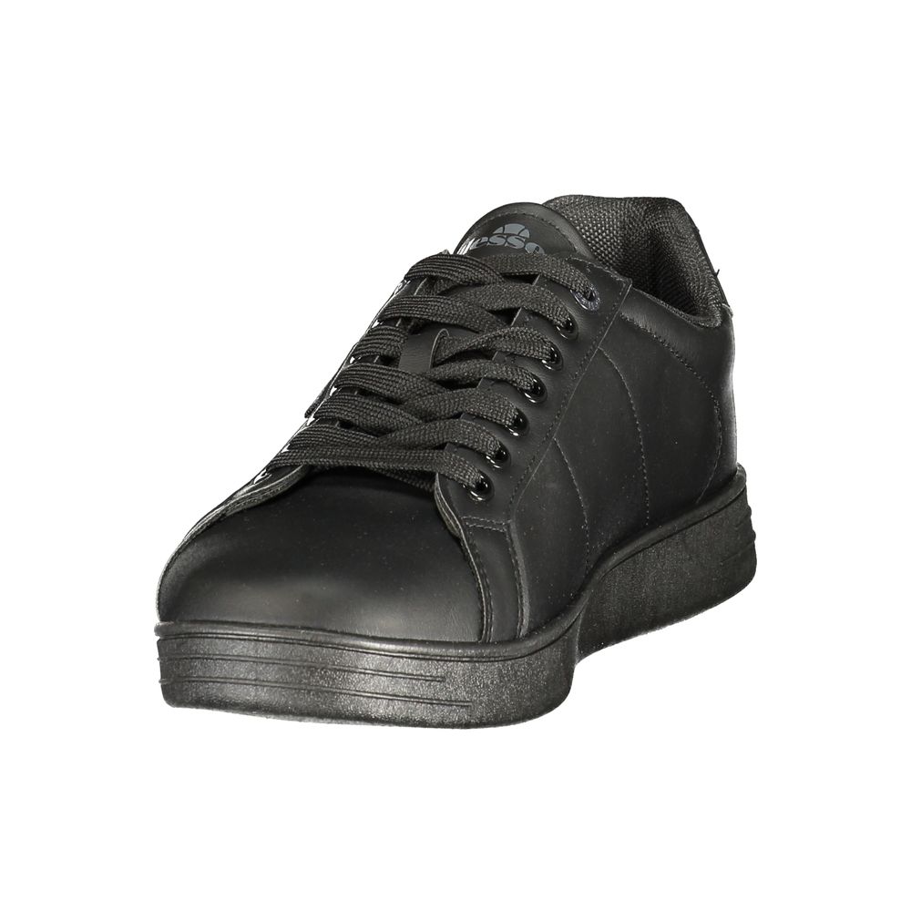 Ellesse Men's Athletic Polyester Sneakers - Black Print