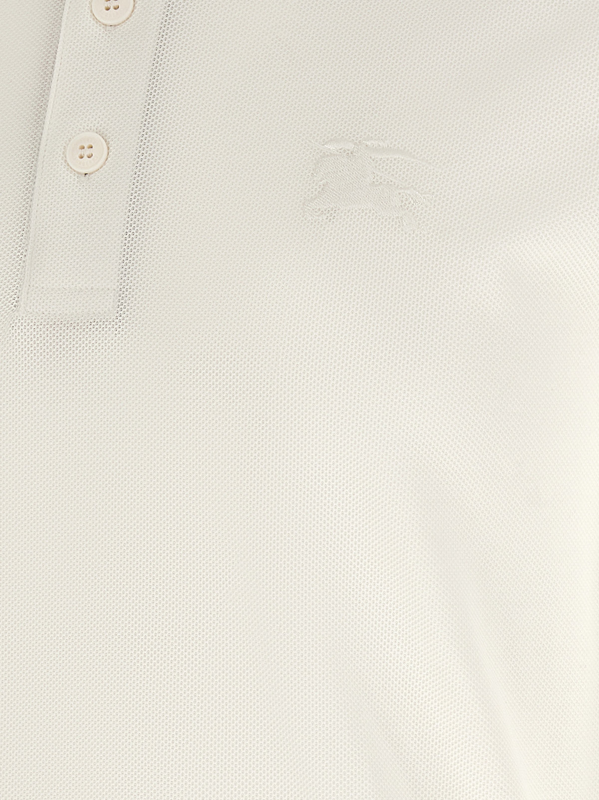 Polo Shirt by Burberry for men in cotton white, patterned, chevron & signature presents a crisp silhouette, artfully detailed with a crisp and crisp .