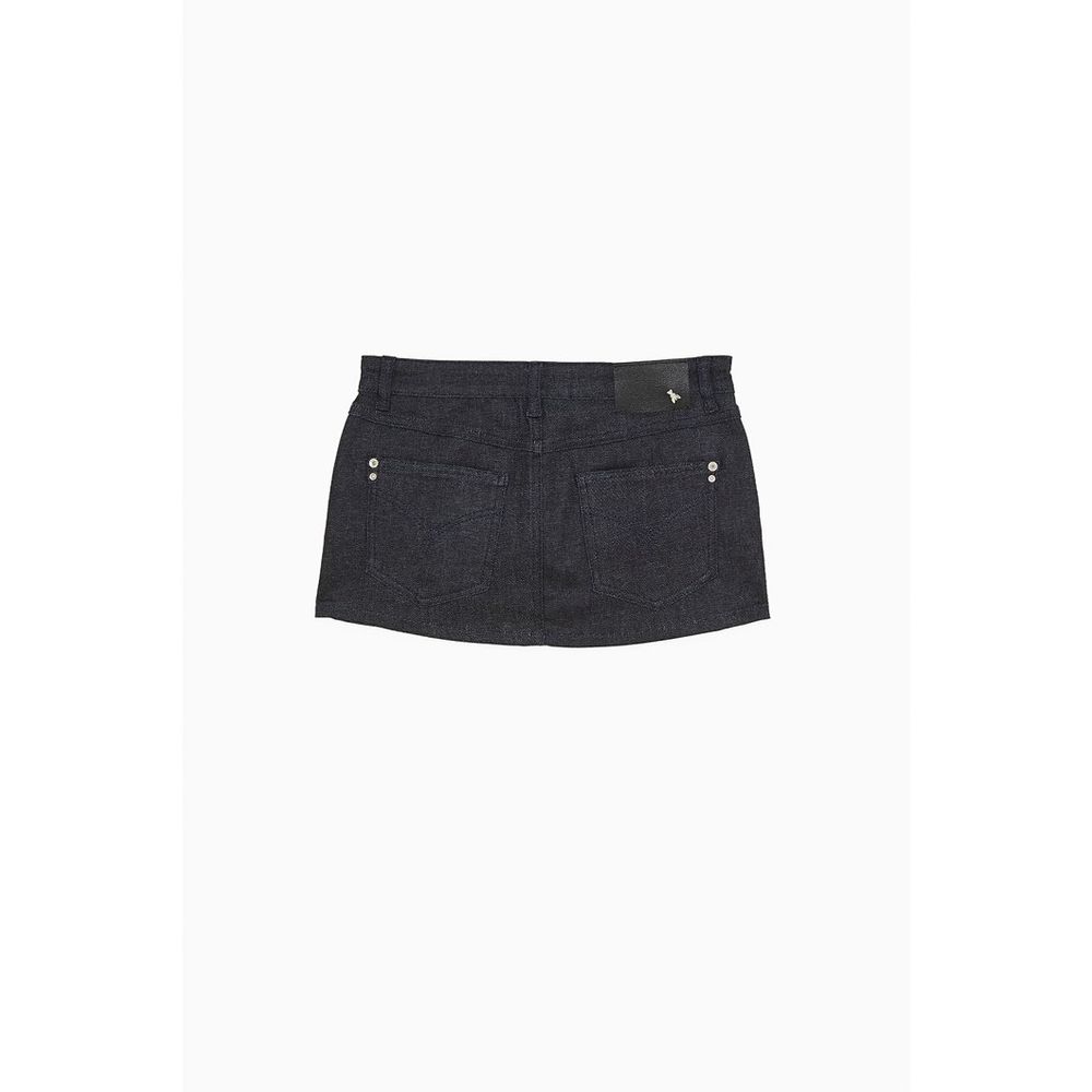 Patrizia Pepe Women's Denim Stretch Cotton Skirt - Navy
