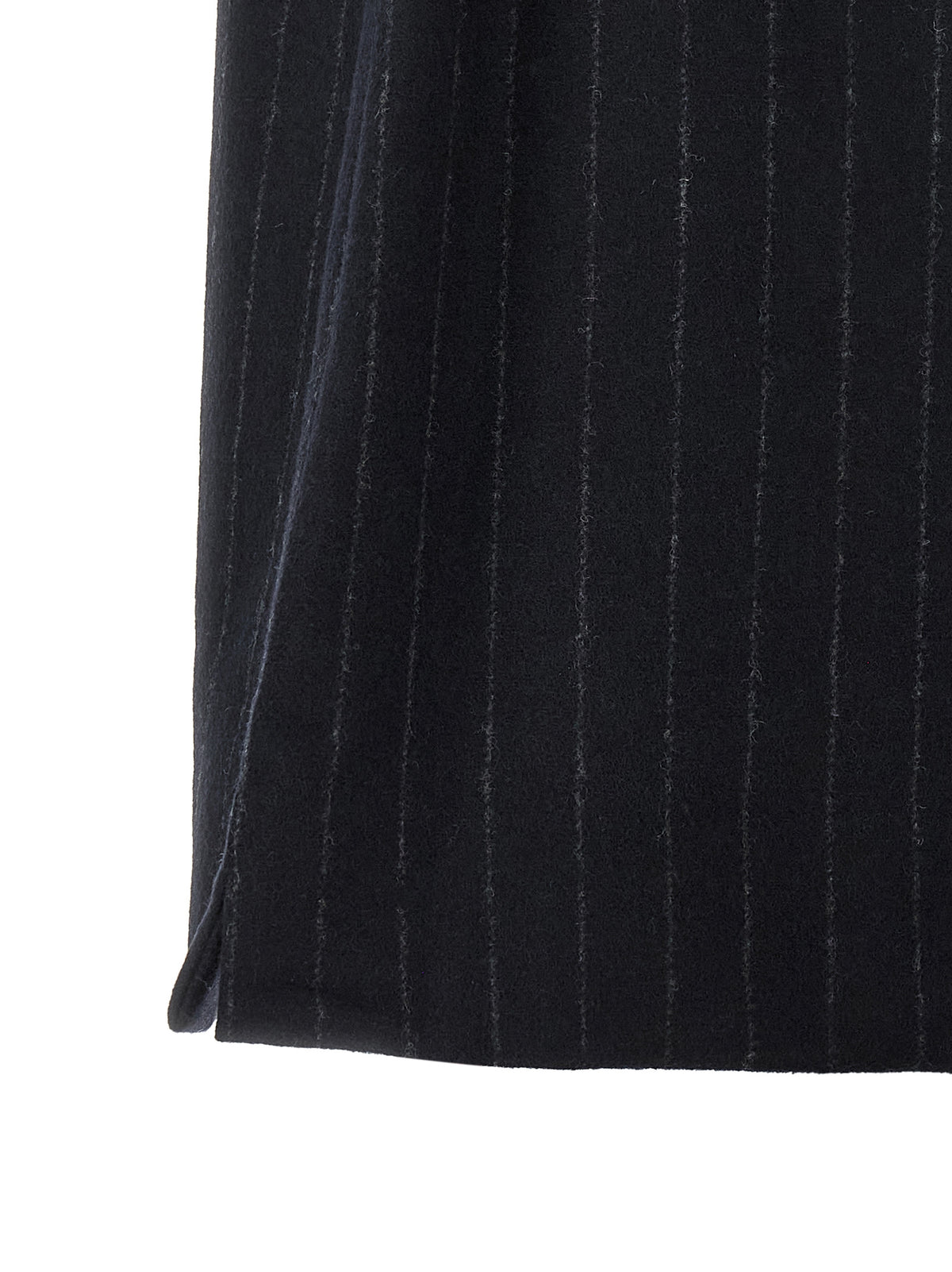 THELATEST Women's High Rise Polyamide Polyester & Alpaca Wool Bermuda Shorts - Blue