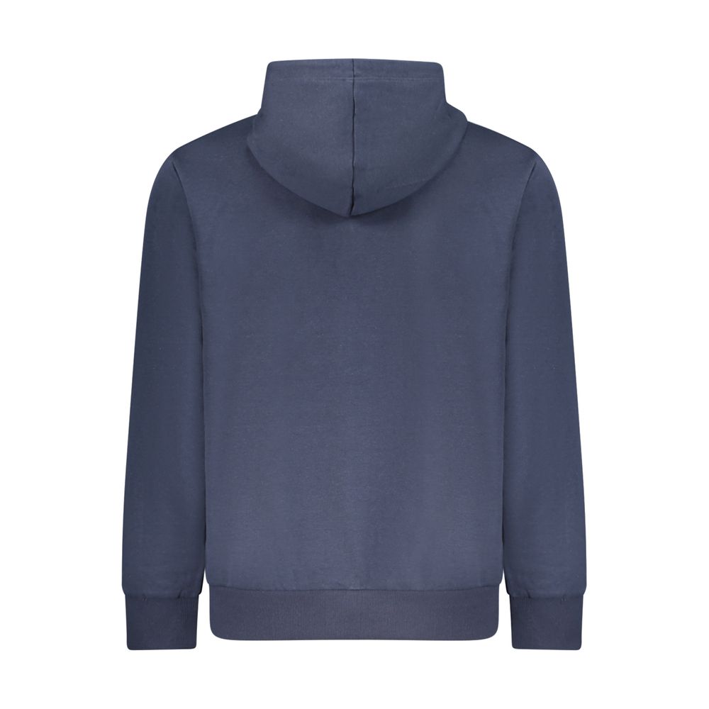 Timberland Men's Cotton Polyester Sweatshirt Hoodie - Blue Signature Print