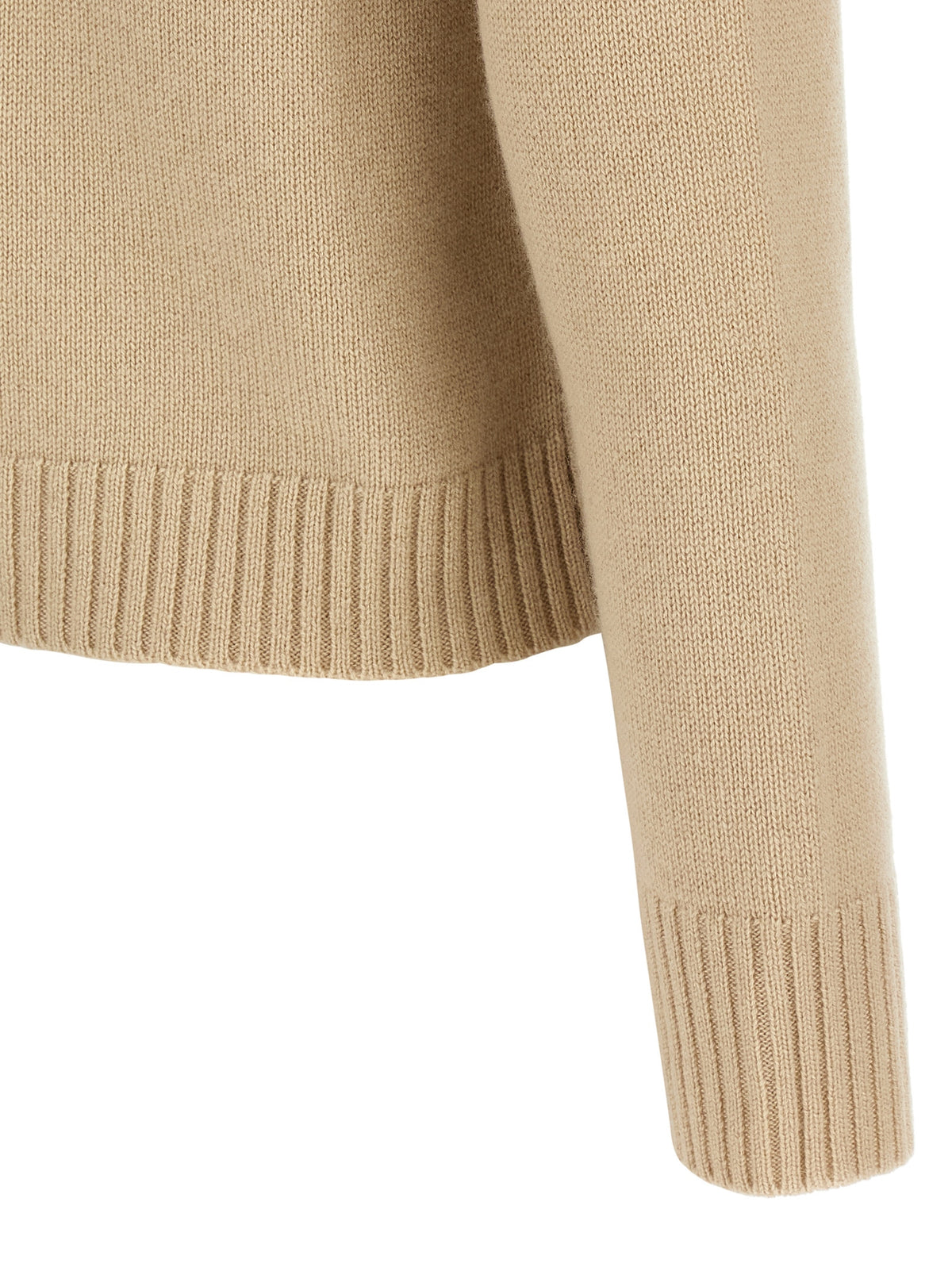 Max Mara Women's Regular Fit Cashmere Cardigan - Beige Patterned Argyle