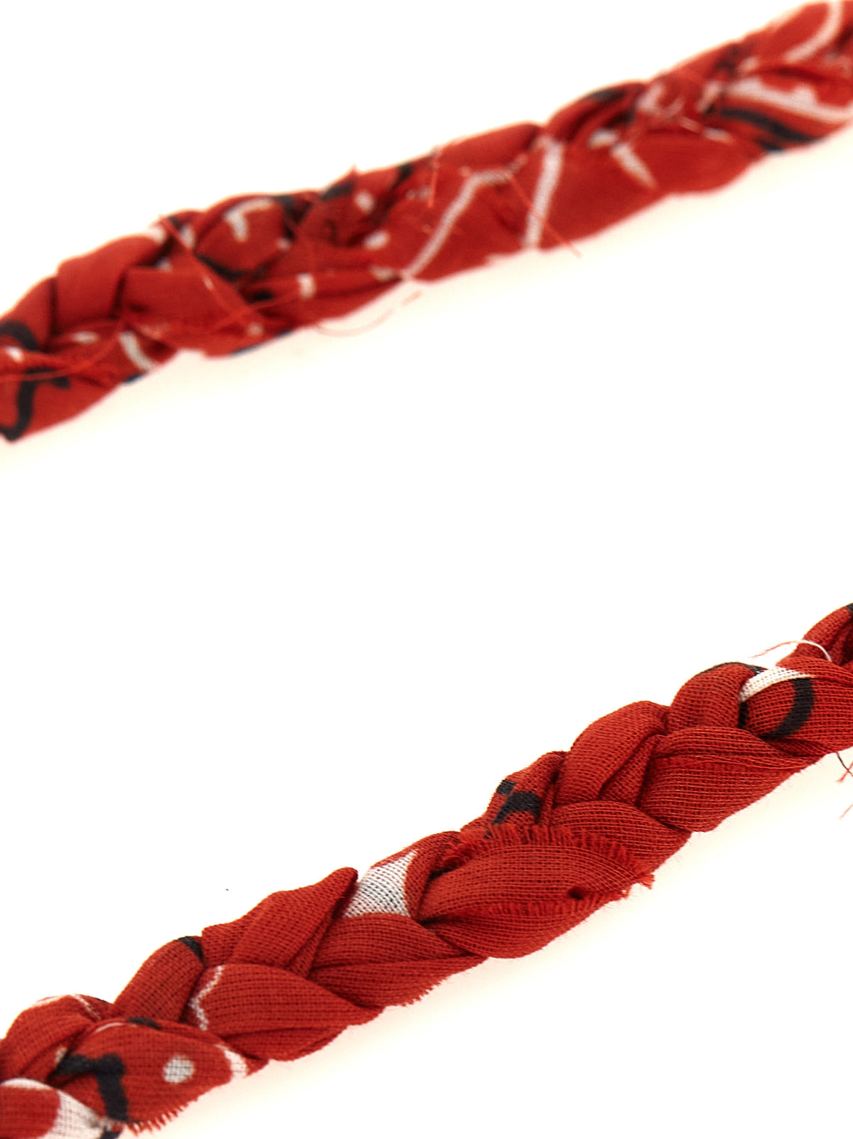 Alanui Women's Cotton Necklace - Black Red Turquoise White